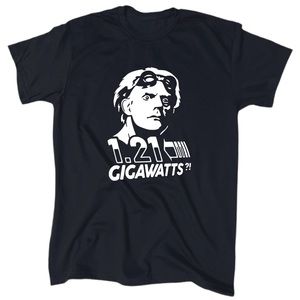 Doc 1.21 Gigawatts Men's T-Shirt - Crew - Gift - Movie - Classic